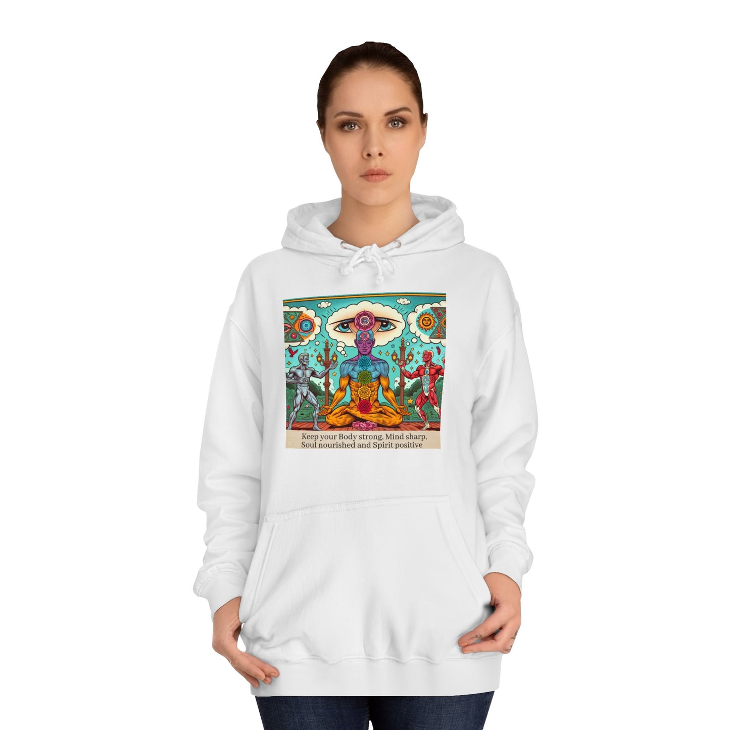 Mind, Body, Soul, Spirit Unisex Hoodie