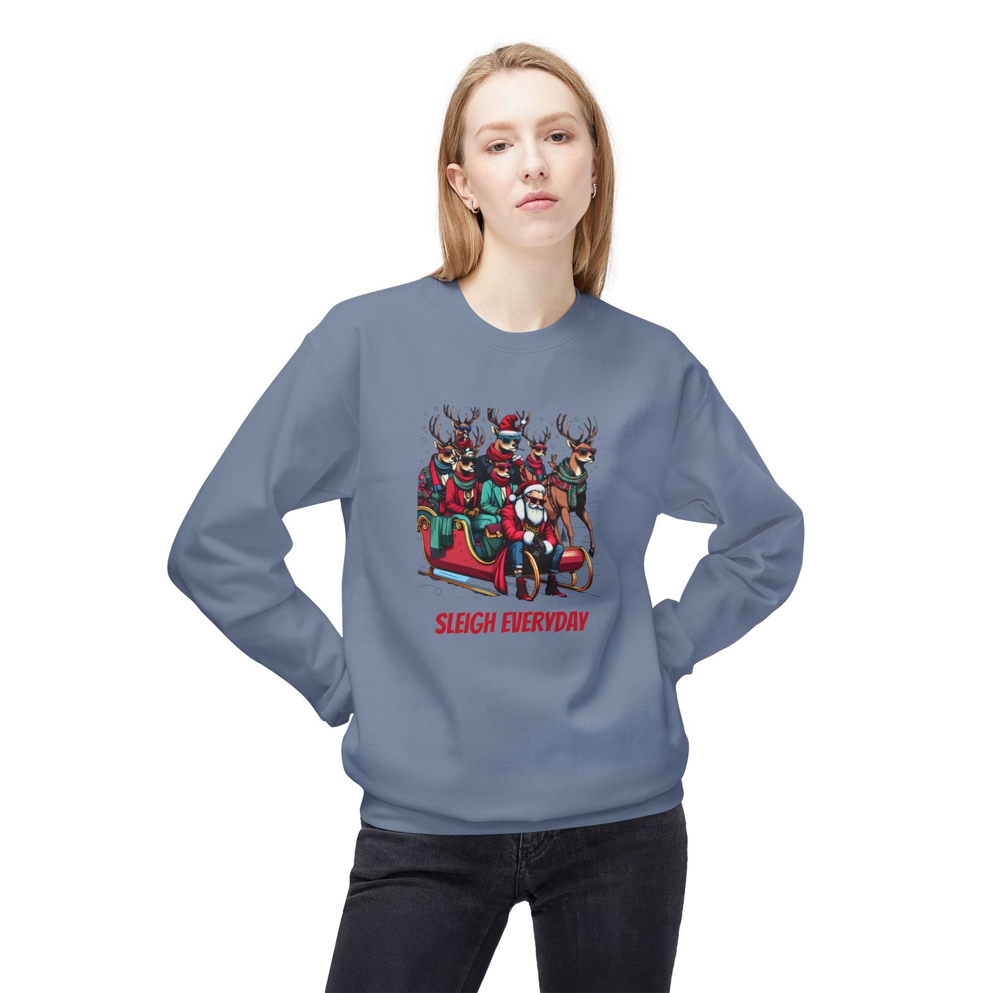 Christmas 'Sleigh Everyday' Crewneck Sweatshirt