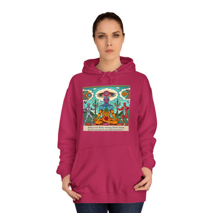 Mind, Body, Soul, Spirit Unisex Hoodie