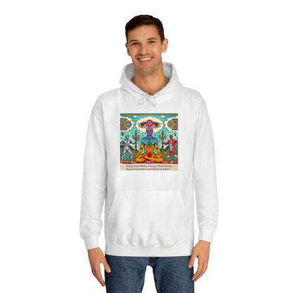 Mind, Body, Soul, Spirit Unisex Hoodie