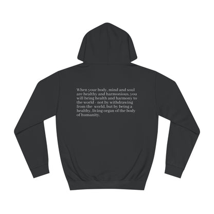 Mind, Body, Soul, Spirit Unisex Hoodie