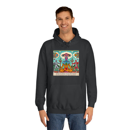 Mind, Body, Soul, Spirit Unisex Hoodie