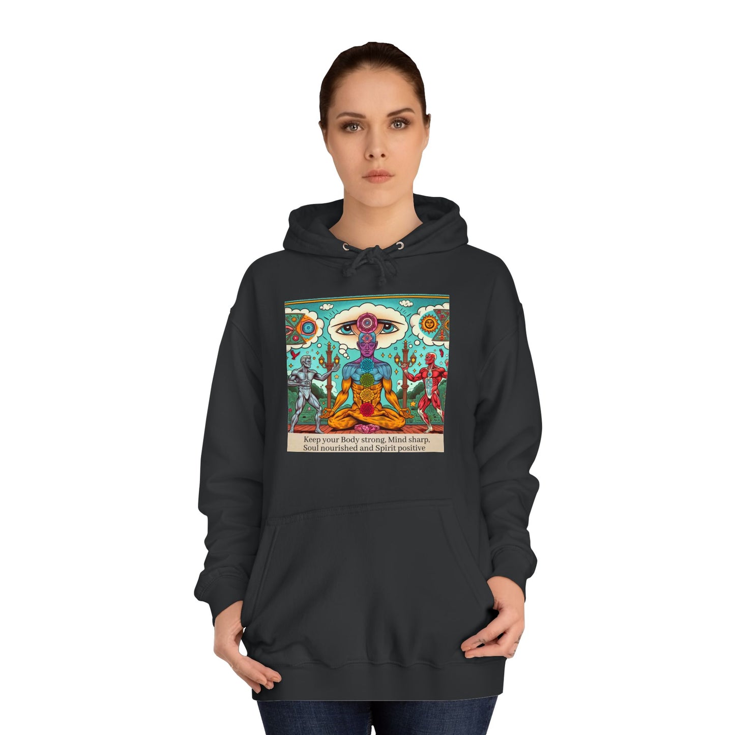 Mind, Body, Soul, Spirit Unisex Hoodie