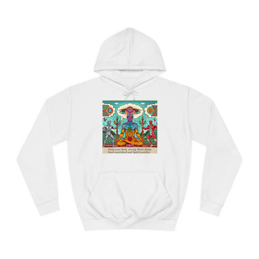 Mind, Body, Soul, Spirit Unisex Hoodie