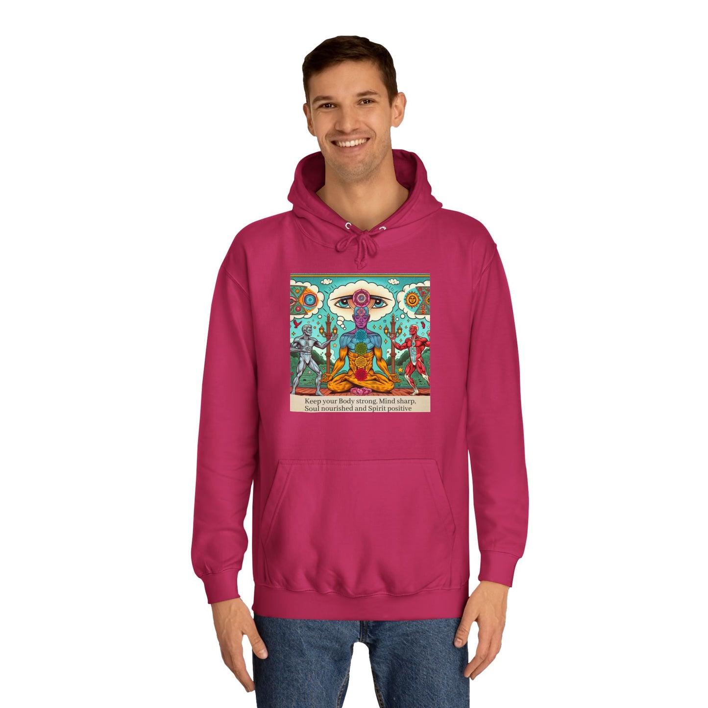 Mind, Body, Soul, Spirit Unisex Hoodie